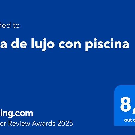 Villa De Lujo Con Piscina Orihuela Esterno foto